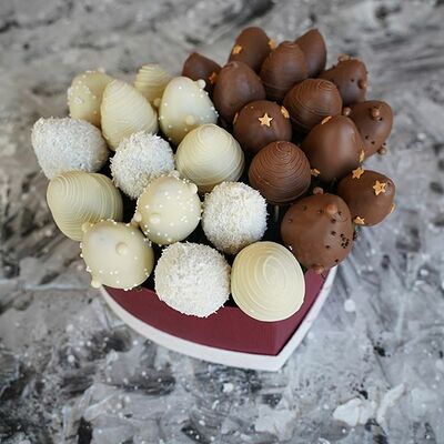 Классика в сердце размера S в Клубника в шоколаде VeryBerryLab по цене 6190