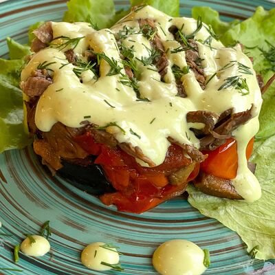 Салат из запеченных овощей в Чайхана Азия Базар по цене 359