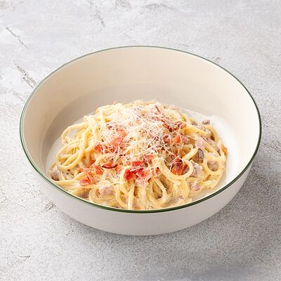 Паста Карбонара в Шоколадница по цене 570 ₽