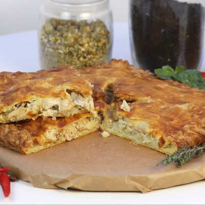 Пирог со сливочной курочкой и мятым картофелем в Пирог за часок по цене 1290