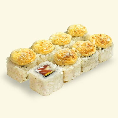 Ролл Мидори Запечённый в Khaki Sushi по цене 508 ₽