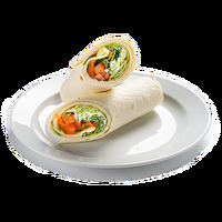 Ролл с лососем в STARS COFFEE