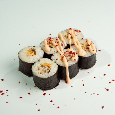 Малый ролл: мидии, соус спайси (6шт.) в ЁБИСАН по цене 599 ₽