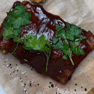 Свиные ребра в соусе BBQ в Pro Вкус по цене 890 ₽