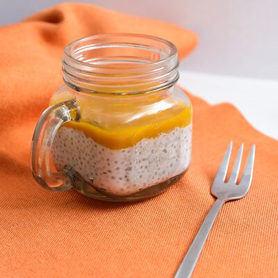 Мусс Манго Чиа в Самое популярное кафе по цене 350