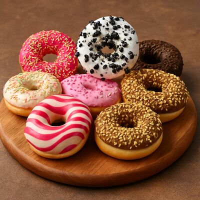 Пончик в ассортименте в Krutli по цене 143 ₽