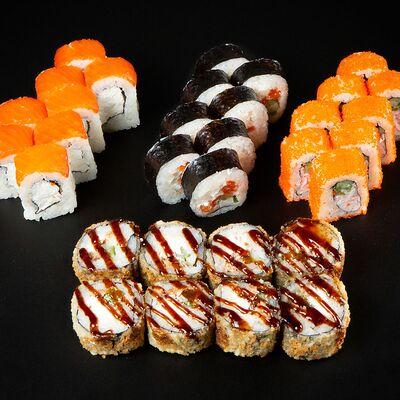 Золотая рыбка сет в Sushi Seven по цене 1859 ₽