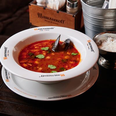 Том ям с морепродуктами в Шашлыкоff по цене 660 ₽