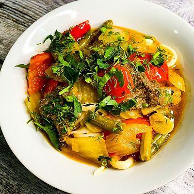 Лагман с говядиной в Foodiegram по цене 450 ₽