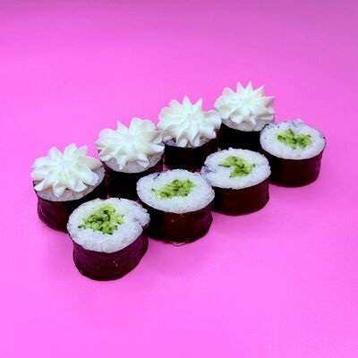 Крем-ролл с огурцом в Хочу суши по цене 299 ₽