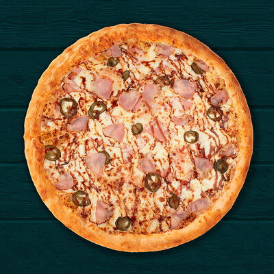 Пицца Пикантная хрюша 25 см в ЧИИЗ по цене 676 ₽