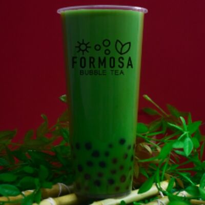 Матча молочный чай L в Formosa Bubble Tea по цене 15 р.