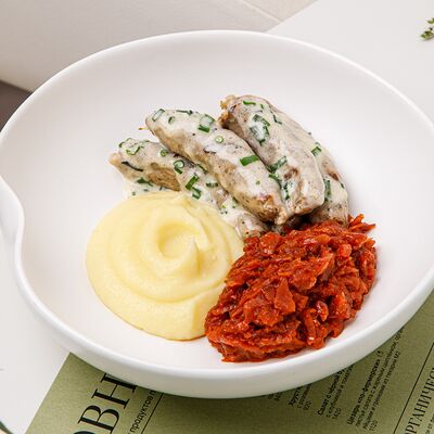 Колбаски из козлёнка в М2 Органик Клуб Зиларт по цене 1250 ₽