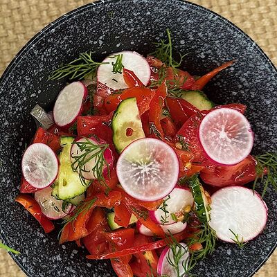 Овощной салат в Щастьебар по цене 400 ₽