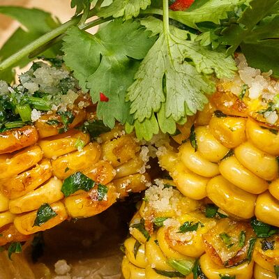 Кукуруза с чили-маслом в Дранки паб по цене 490 ₽