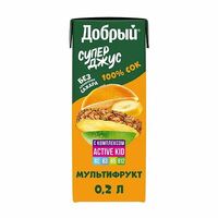 Сок Добрый Мультифрукт в Колибри