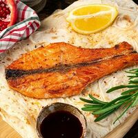Стейк из семги в GRILL TOWN big set
