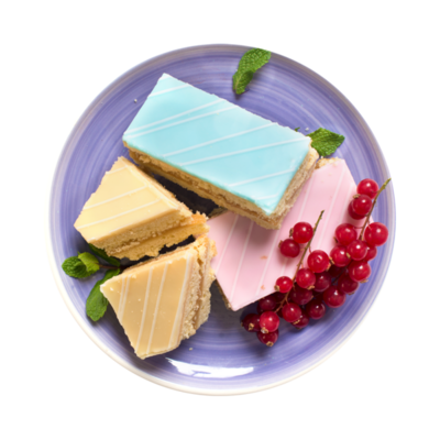 Пирожное Песочная полоска от шеф-кондитера Ав в Азбука Вкуса Экспресс Меню по цене 115 ₽