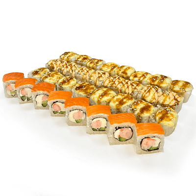 Сет Вкусный Кинг в Кинг роллс по цене 1934 ₽