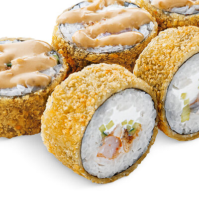 Темпура-ролл с угрём в MYBOX по цене 545 ₽