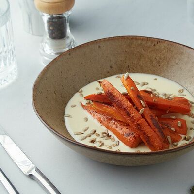 Морковь гриль с крем-пармезаном в Блеск по цене 320