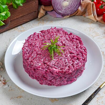 Салат свекла с чесноком в Домашний Вкус по цене 360 ₽