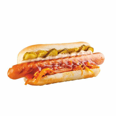 Хот-дог по-корейски в Три соуса по цене 309 ₽