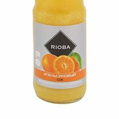 Сок Rioba Апельсиновый в Хука Lounge по цене 200 ₽
