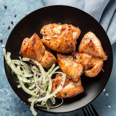 Аппетитная куриная грудка с мангала в Империя по цене 290