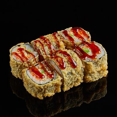 Роллы Жареные «Crab» в Crazy Brothers по цене 640 ₽