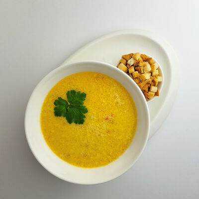 Сырный суп в Атмосфера по цене 400 ₽