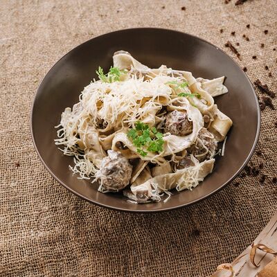 Фирменная паста в Кафе-парк Теремок по цене 395 ₽