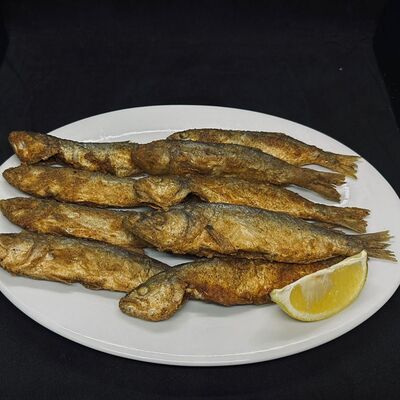 Луфарь жареный в Кафе сон у моря по цене 1050 ₽