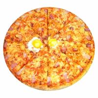 Пицца Карбонара с яйцом в Pizza Express