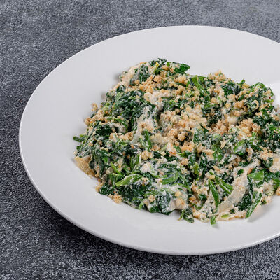 Шпинат с орехами в У Бурчо по цене 800 ₽