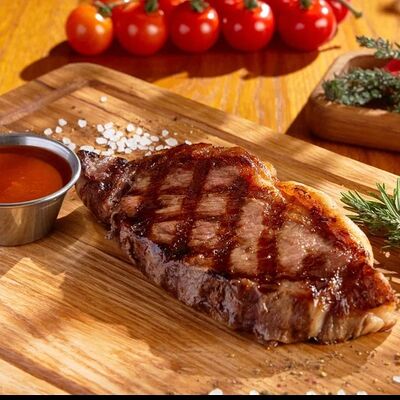 Стейк Нью-Йорк в BBQ Beer Restaurant по цене 2520 ₽