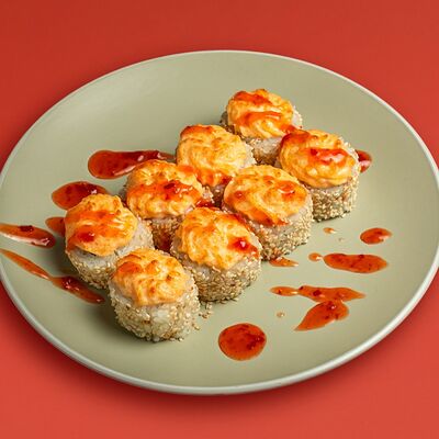 Ролл Лосось в кунжуте Grill в SushiMe по цене 619 ₽