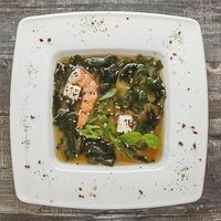 Суп Мисо с креветками в Рисоварня