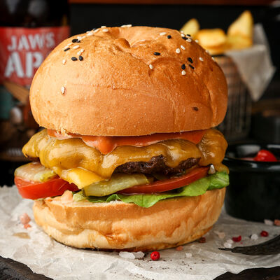 Дабл бургер в Double по цене 490