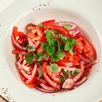 Ачик-чук с базиликом в Омар Хайям