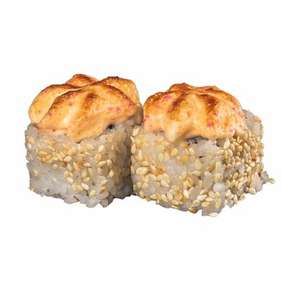 Запеченный ролл с креветкой в Мушу по цене 525 ₽