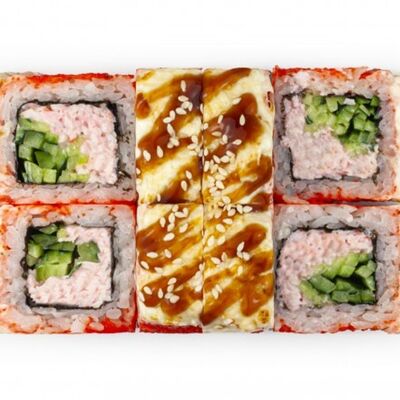 Калифорния запеченная в Каратэ Суши по цене 550 ₽