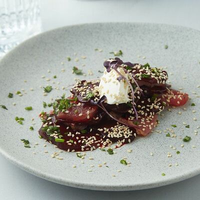 Свекла BBQ с тунцом в Блеск по цене 330