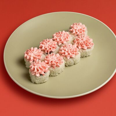 Ролл Лава с креветкой в SushiMe по цене 599 ₽