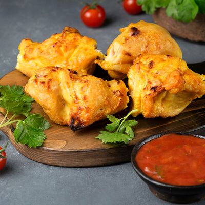 Шашлык из курицы в Мясо на углях по цене 629 ₽