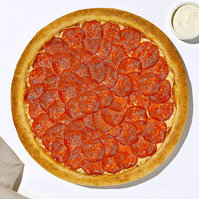 Пицца Двойная Пепперони в Много лосося по цене 450