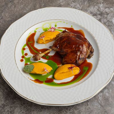 Утиная ножка конфи в Гранж Кафе по цене 1500 ₽