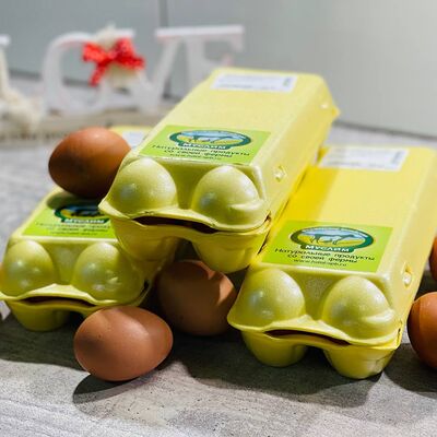 Яйцо куриное фермерское в Зелёный Домик по цене 405 ₽