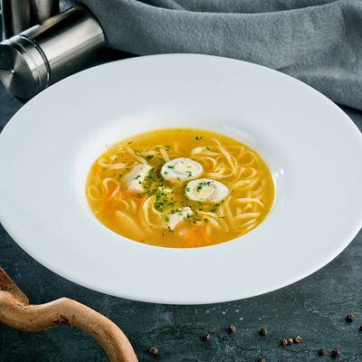 Суп-лапша куринаяв Белый Аист по цене 460 ₽