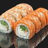 Ролл с лососем и креветкой в Sushi Kama по цене 610